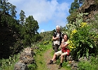 Wandern im Barranco de Iscague : Wanderweg, Ruhepause, Tove, Irmela